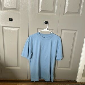 Blue tee